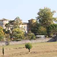 Vue Ouest du Château de Mauras