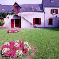 Le jardin privatif de la salle de réception