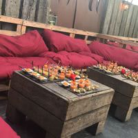 Extérieur banquettes cocktail