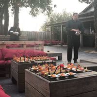 Terrasse - agencement pour cocktail