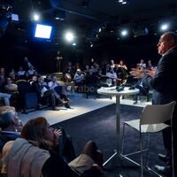 La scène du Petit Auditorium