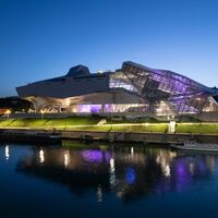 Extérieur du musée (coté Rhone)