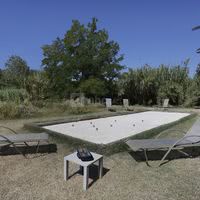 Le terrain de pétanque