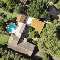 Le domaine vu du ciel