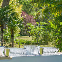 Vin d'honneur dans le parc