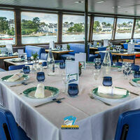 Tablée à bord du bateau restaurant Bénodet