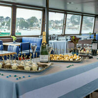 Buffet cocktail croisière Bénodet Bretagne Finistère sud