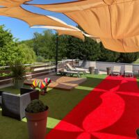 Notre terrasse panoramique privatisable