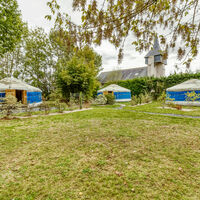 Nos trois yourtes mongoles