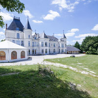 Vue extérieure et châpiteau