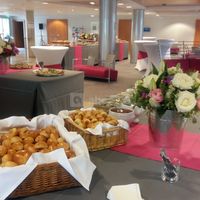 Buffet pause avec décoration