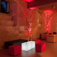 Soirée lounge dans la salle des moines