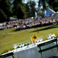 Déjeuner champêtre dans le pré