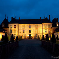 Chateau de Vitry by night