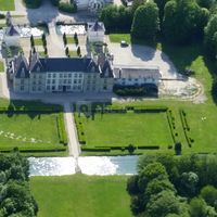 Château vu du ciel