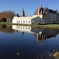 Le château vu de l'étang