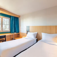 Chambre twin à deux lits