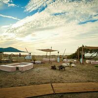 Domaine privé sur la plage de Mare E Sole