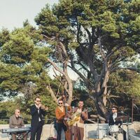 Groupe de jazz pour le cocktail