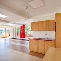 Salle de vie avec espace cuisine [Pavillon 4]