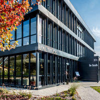 Vue extérieure du Hub ds alpes