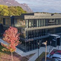 Vue extérieure du Hub ds alpes