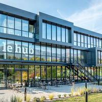 Vue extérieure du Hub ds alpes