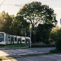 Station de Tramway Ducs d'Alsace à 5 minutes à pieds de l'hôtel