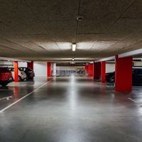 Parking sous terrain de l'hôtel
