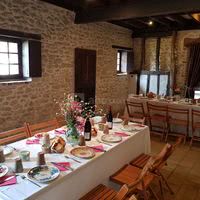 Repas avec des produits du Terroir