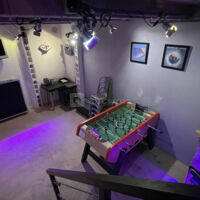 Espace détente - salon - babyfoot - karaoké