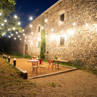 Le terrain de pétanque du château de Bois Rigaud