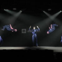 Show sur la scène
