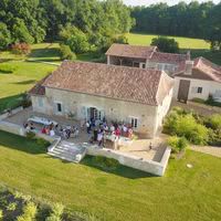 Vue aérienne jardin