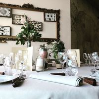 Repas assis, art de table