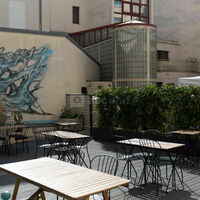 La terrasse de FAR (aménagée)