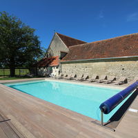 Piscine chauffée (solairement) 6x12m