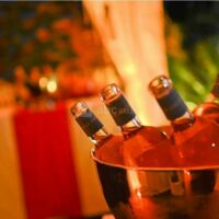 La terrasse exterieure en cocktail