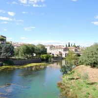 Le village de sauve au bord du vidourle