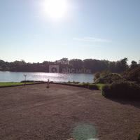 La vue du château du deffay