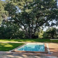 Château de Puydaniel Côté jardin -Piscine