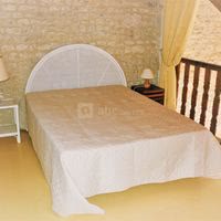 La chambre en mezzanine du grand gîte