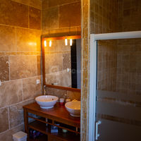 Salle de bain de la suite romantique