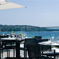 Terrasse du Restaurant "u Punente"