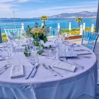 Terrasse du restaurant "u Punente"
