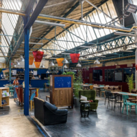 Le bar et espace plénière