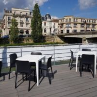 Péniche BPM Melun Quai de Seine