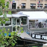 Péniche BPM Melun Quai de Seine