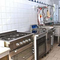 Plan de cuisson avec de fours piano,plaque induction