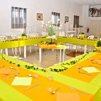 Salle réception toujours mes présentation de tables pour mes futur repas